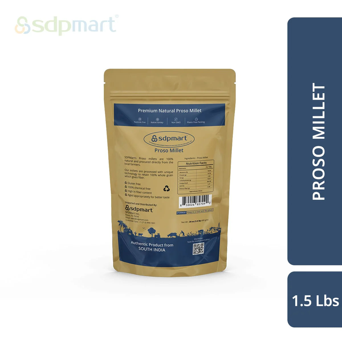 SDPMart Premium Proso Millet 1.5 LB