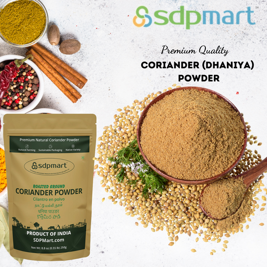 SDPMart Premium Natural Coriander Powder 250Gms