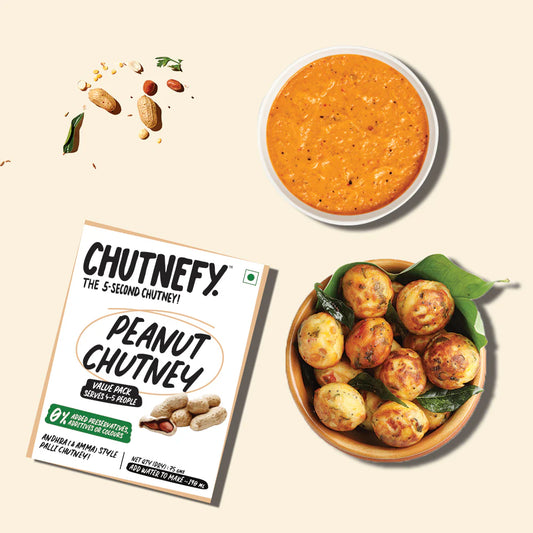 Spicy Andhra Peanut Chutney [Chutnefy]