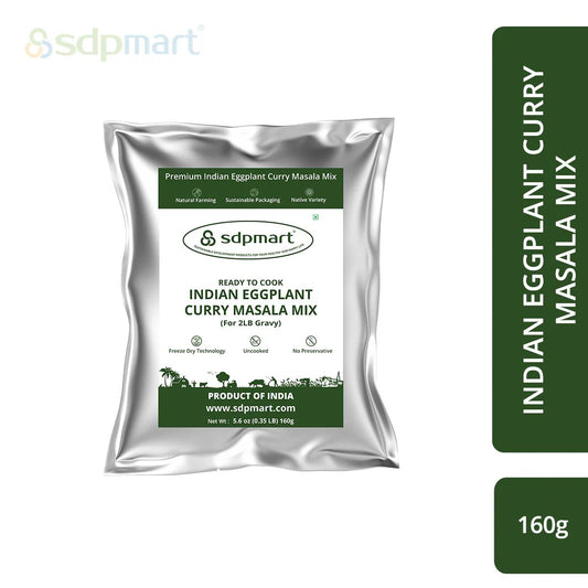 SDP Mart Indian Eggplant Curry Masala Mix - [for 2LB Gravy]