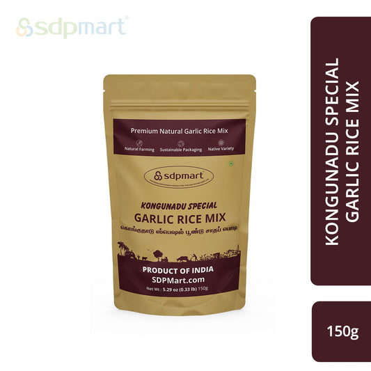 SDPMart Kongunadu Special Garlic Rice Mix 150 Gms - SDPMart