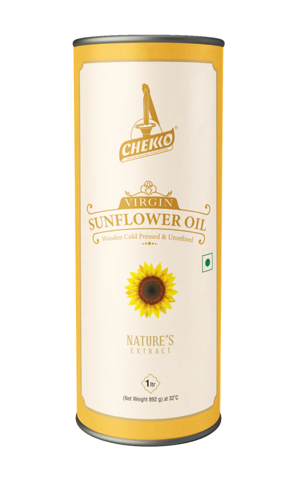 Cold Pressed Virgin Sunflower Oil - 1L