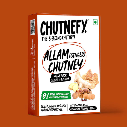 Allam [Ginger] Chutney [Chutnefy]