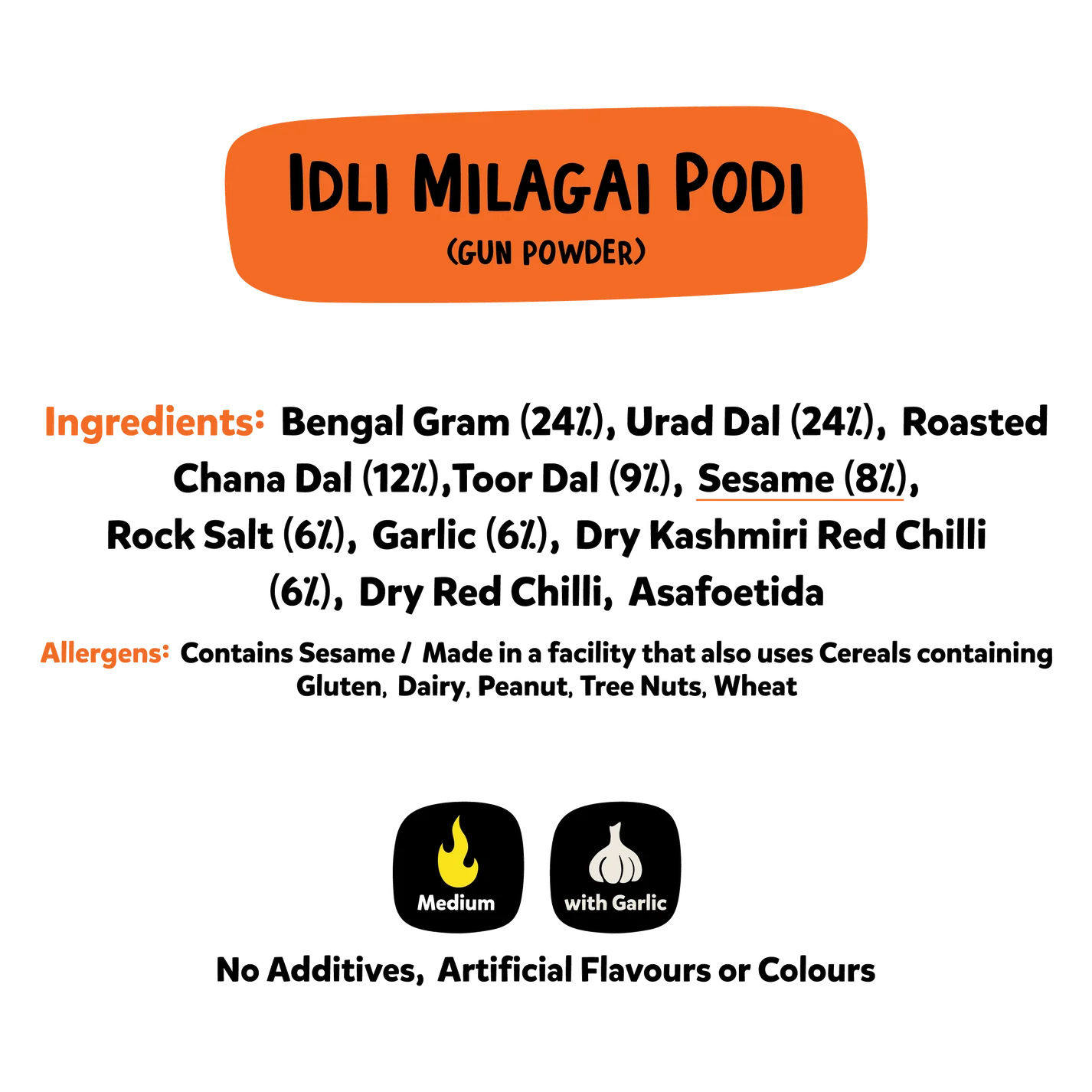 Idli Milagai Podi [Gunpowder] [Chutnefy]