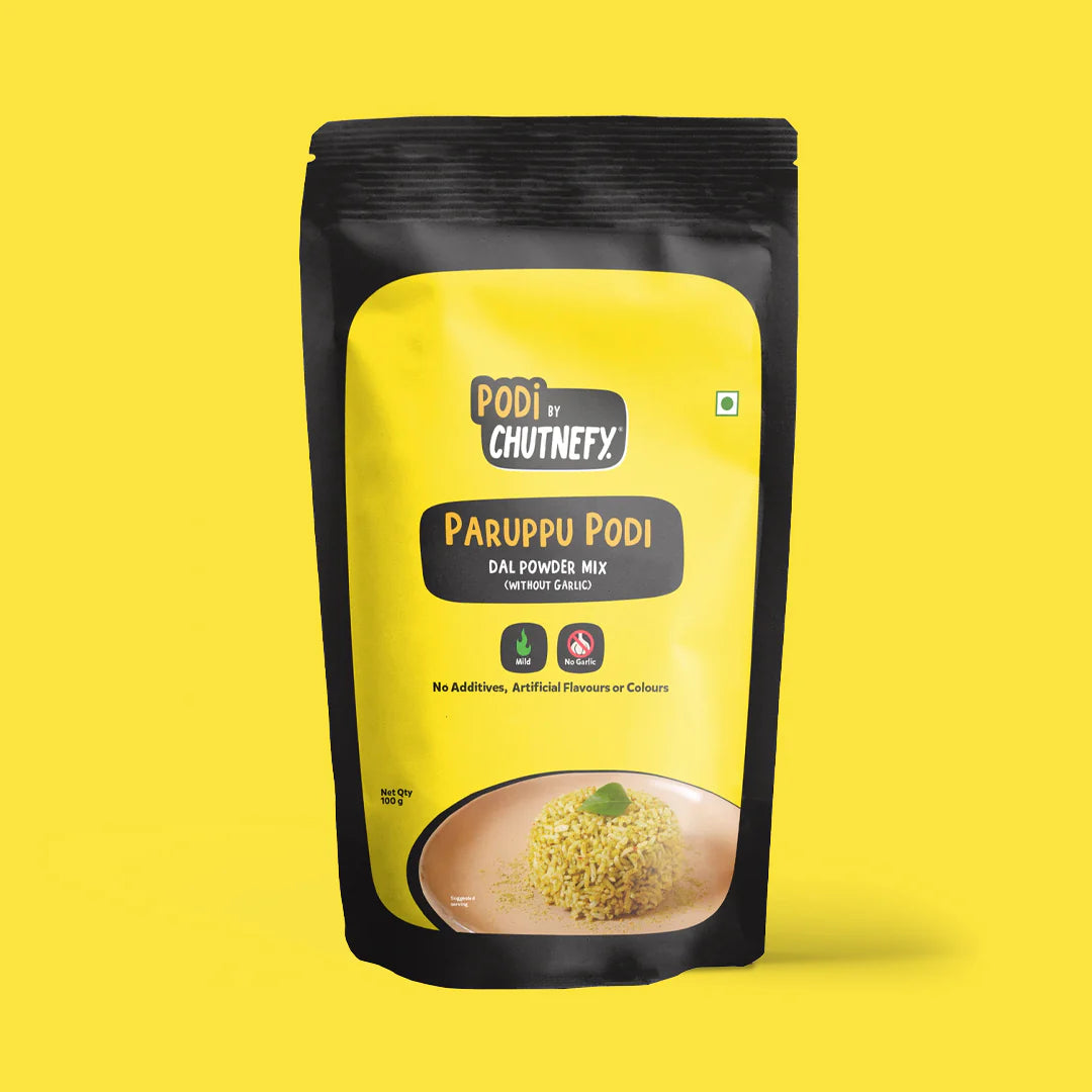 Paruppu Podi [No Garlic] Powder [Chutnefy]