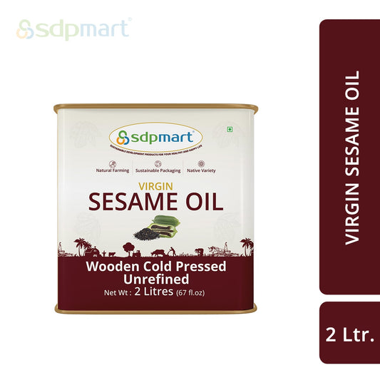 SDPMart Virgin Sesame Oil - 2 Ltr - SDPMart